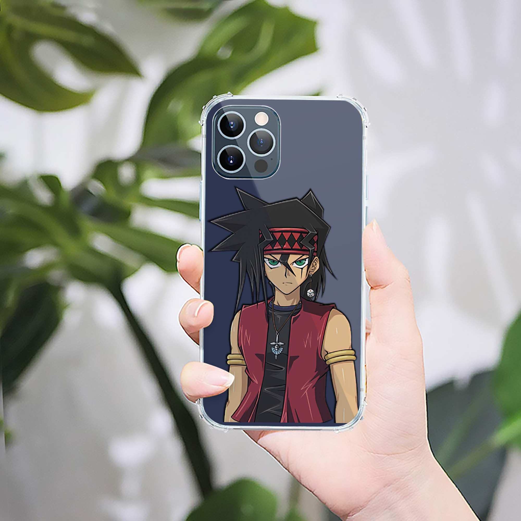 （画像用） 遊☆戯☆王 Yu-Gi-Oh! 【iPhone 12シリーズ対応】透明スマホケース（クリアソフトケース）